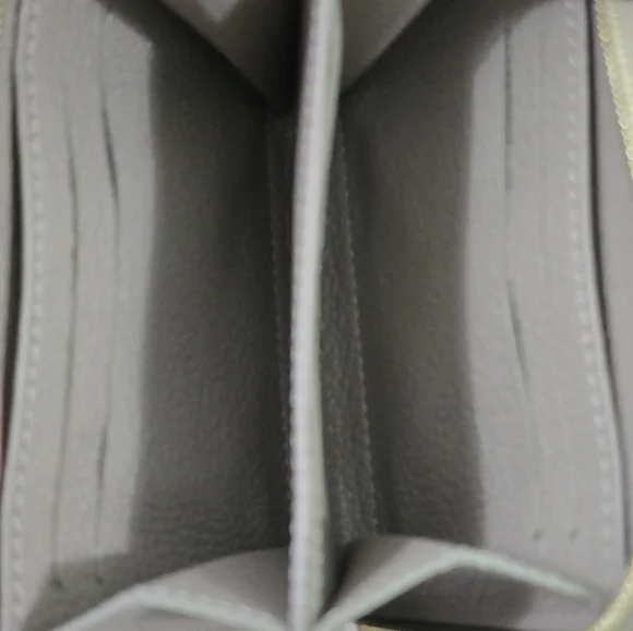 NWT Louis Vuitton Monogram Empreinte Bicolor Zippy Coin Purse